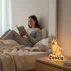 Personalized Pet Photo LED Night Light, Custom Memorial Keepsake