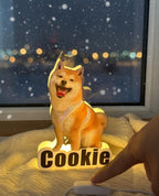 Personalized Pet Photo LED Night Light, Custom Memorial Keepsake
